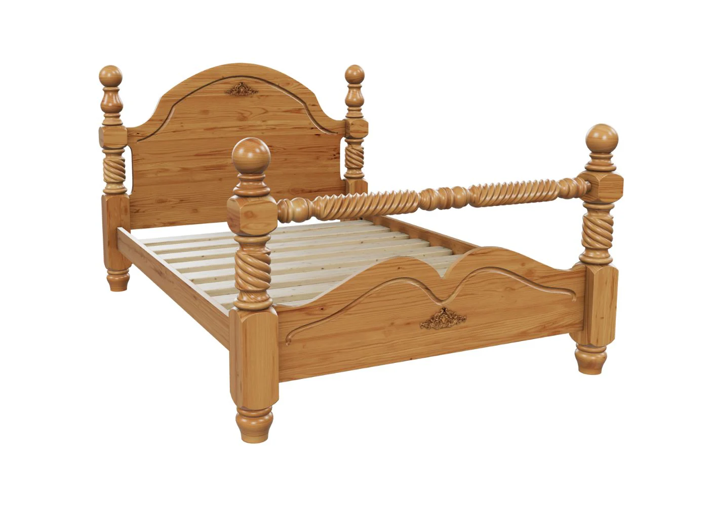 Warsaw Pine Bed - Image 4